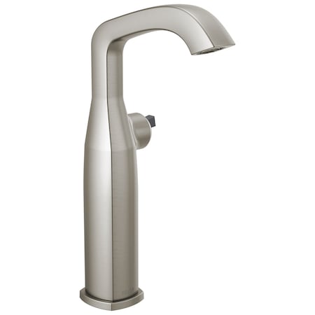 Single Hole Installation Hole Vessel Lavatory Faucet, Stainless